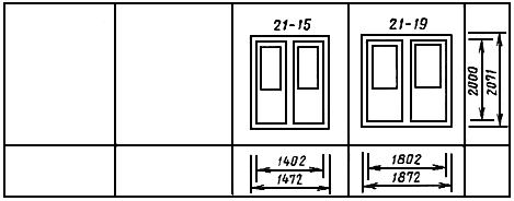 ГОСТ 14624-84 Двери деревянные для производственных зданий. Типы, конструкция и размеры