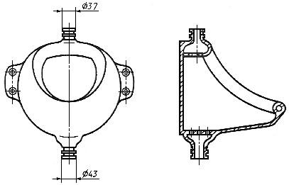 ГОСТ 30493-96 Изделия санитарные керамические. Типы и основные размеры